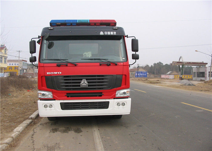 6x4 Drive Six Seats Water Tank Firefighting Truck with Flattop Length Cab