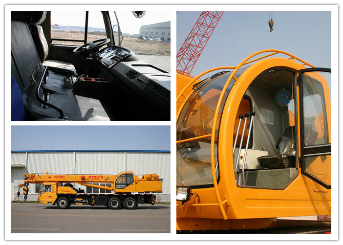 Max Torque 1050nm  Truck Mounted Crane Main Boom Length 10.2 - 32.1m