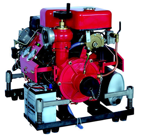 Threaded Type Diesel Driven Fire Pump Middle Pressure Connection Mode