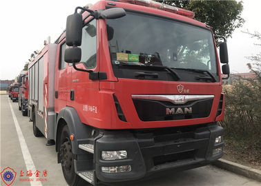 4x2 ড্রাইভ 6 সিলিন্ডার ডিজেল ইঞ্জিন 25 মি ওয়ার্কিং হাইট এরিয়াল ল্যাডার ফায়ার ট্রাক